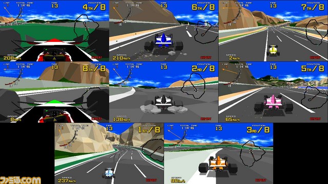 『SEGA AGES バーチャレーシング』ゲーム情報詳細が公開!オンライン2P&オフライン最大8Pでの対戦機能を実装_04