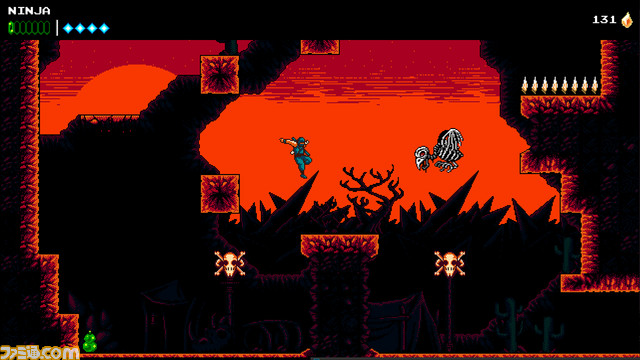 『The Messenger』がプレイステーション4で配信開始。8bitと16bitの世界をリアルタイムで行き来する忍者アクション_04