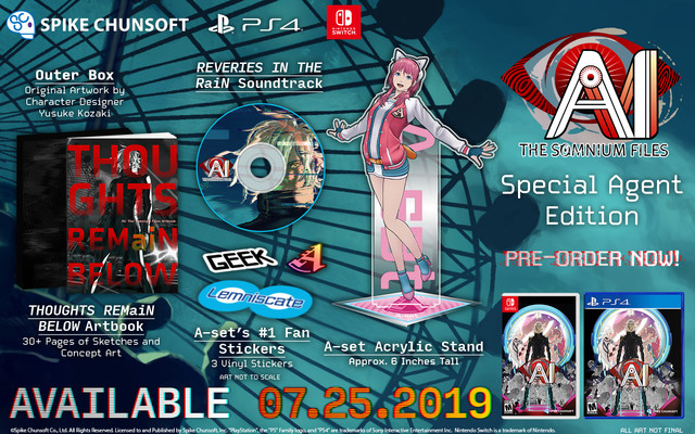 打越鋼太郎氏による本格推理ADV『AI: ソムニウムファイル』が7月25日世界発売決定。GDC会場で実機デモを見た!【GDC 2019】_04