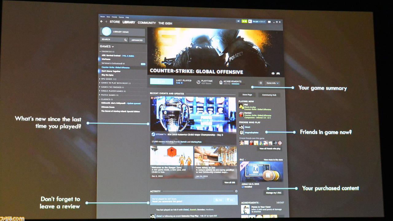 Steamとepic Gamesストア 2社の講演で見えてきたスタンスの違い Gdc講演をリポート Gdc 19 ファミ通 Com