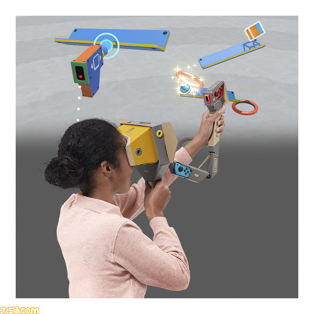 『Nintendo Labo: VR Kit』で遊べるゲームモードの紹介映像が公開。全64種類ものゲームが収録_05