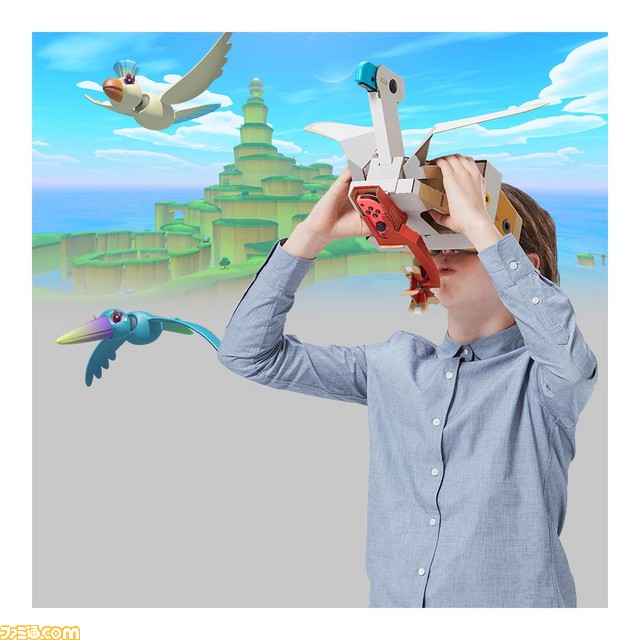 『Nintendo Labo: VR Kit』で遊べるゲームモードの紹介映像が公開。全64種類ものゲームが収録_07