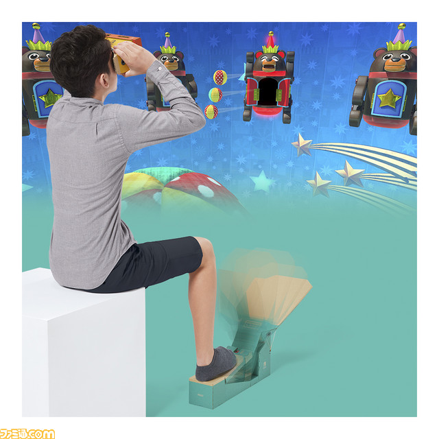『Nintendo Labo: VR Kit』で遊べるゲームモードの紹介映像が公開。全64種類ものゲームが収録_08