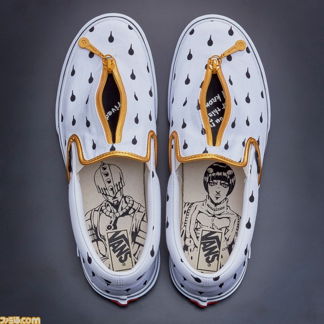 『ジョジョの奇妙な冒険 黄金の風』×VANSコラボ! ジョルノ&ブチャラティがモチーフのスニーカー発売決定_12