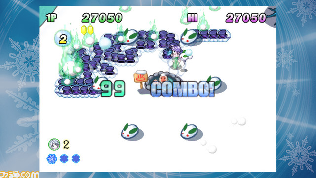 『雪ん娘大旋風』人気アクションシューティングがPS4で4月4日に配信開始、「昔気質のオリジナルより、少し親切設計になっています」_10
