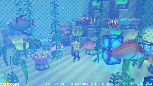 『ドラゴンクエストビルダーズ2』追加DLC第2弾“水族館パック”が配信開始! 水族館の建設や釣りができるように_09