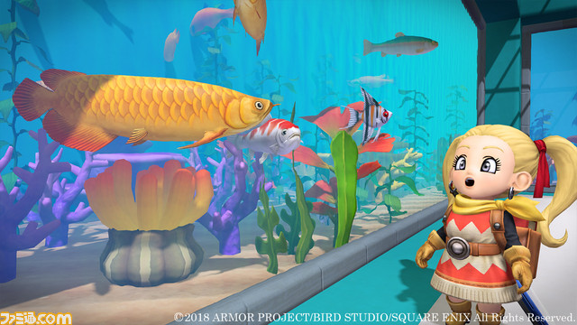 『ドラゴンクエストビルダーズ2』追加DLC第2弾“水族館パック”が配信開始! 水族館の建設や釣りができるように_06