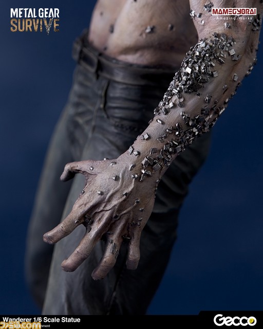 『メタルギア サヴァイブ』の“ワンダラー”がGeccoの手によりスタチューに！　金属結晶に浸食された姿をリアルに再現_06
