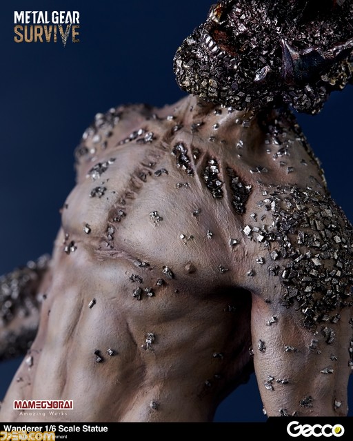 『メタルギア サヴァイブ』の“ワンダラー”がGeccoの手によりスタチューに！　金属結晶に浸食された姿をリアルに再現_04