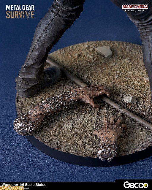『メタルギア サヴァイブ』の“ワンダラー”がGeccoの手によりスタチューに！　金属結晶に浸食された姿をリアルに再現_07