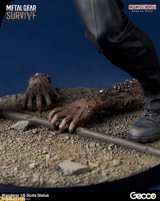 『メタルギア サヴァイブ』の“ワンダラー”がGeccoの手によりスタチューに！　金属結晶に浸食された姿をリアルに再現_08
