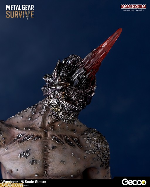 『メタルギア サヴァイブ』の“ワンダラー”がGeccoの手によりスタチューに！　金属結晶に浸食された姿をリアルに再現_03