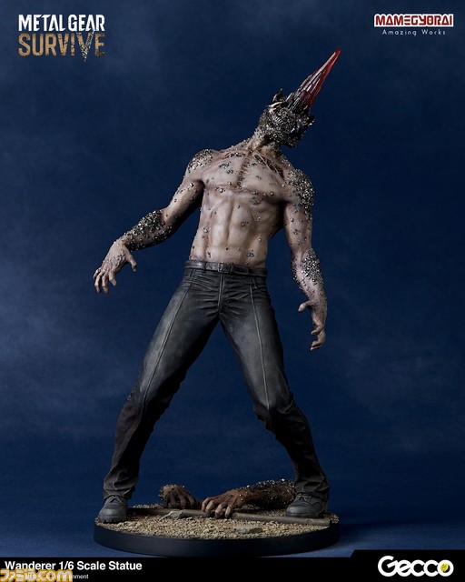 『メタルギア サヴァイブ』の“ワンダラー”がGeccoの手によりスタチューに！　金属結晶に浸食された姿をリアルに再現_01