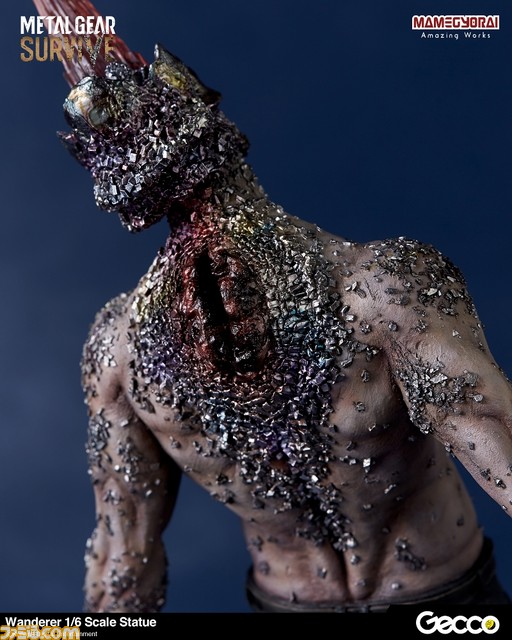 『メタルギア サヴァイブ』の“ワンダラー”がGeccoの手によりスタチューに！　金属結晶に浸食された姿をリアルに再現_05