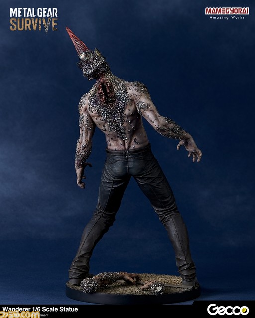 『メタルギア サヴァイブ』の“ワンダラー”がGeccoの手によりスタチューに！　金属結晶に浸食された姿をリアルに再現_10