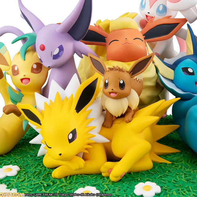 ポケットモンスター に登場するイーブイと進化形ポケモン8匹がフィギュア化 4月4日より予約開始 ファミ通 Com ポケットモンスター に登場するイーブイと進化形ポケモン8匹がフィギュア化 4月4日より予約開始 ファミ通 Com