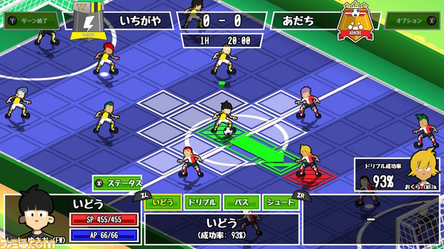 日本のなつかしいスポ根サッカー漫画の影響を受けたタクティカルRPGサッカーゲーム『がんばれ！スーパーストライカーズ』がTOKYO SANDBOXに出展決定_03