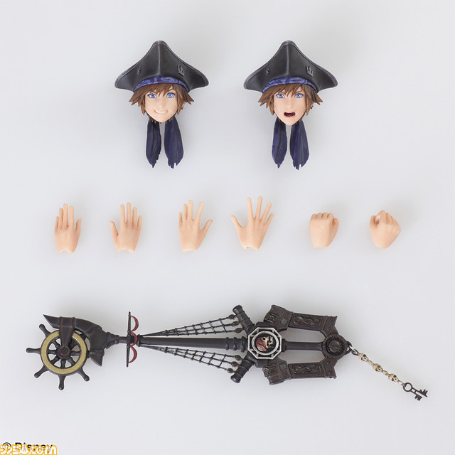 『KHIII』の“パイレーツ・オブ・カリビアンVer”のソラや『FFIX』のジタン&ガーネットがアクションフィギュアのブリングアーツにラインアップ_09