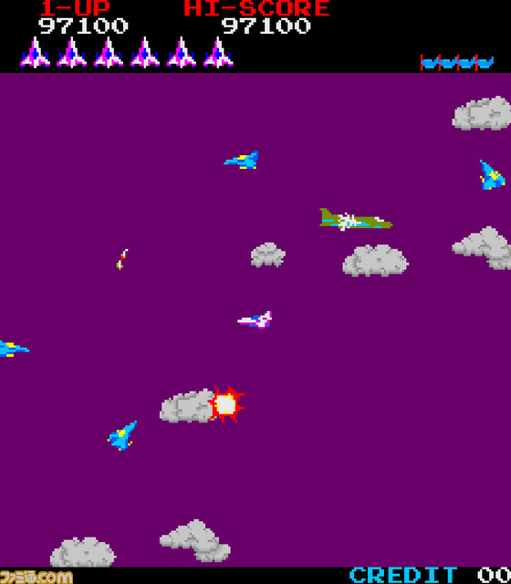 Switch『アーケードアーカイブス』シリーズにて、KONAMIアーケードタイトルが配信決定。『タイムパイロット』はSwitch、PS4にて4月11日より配信_05