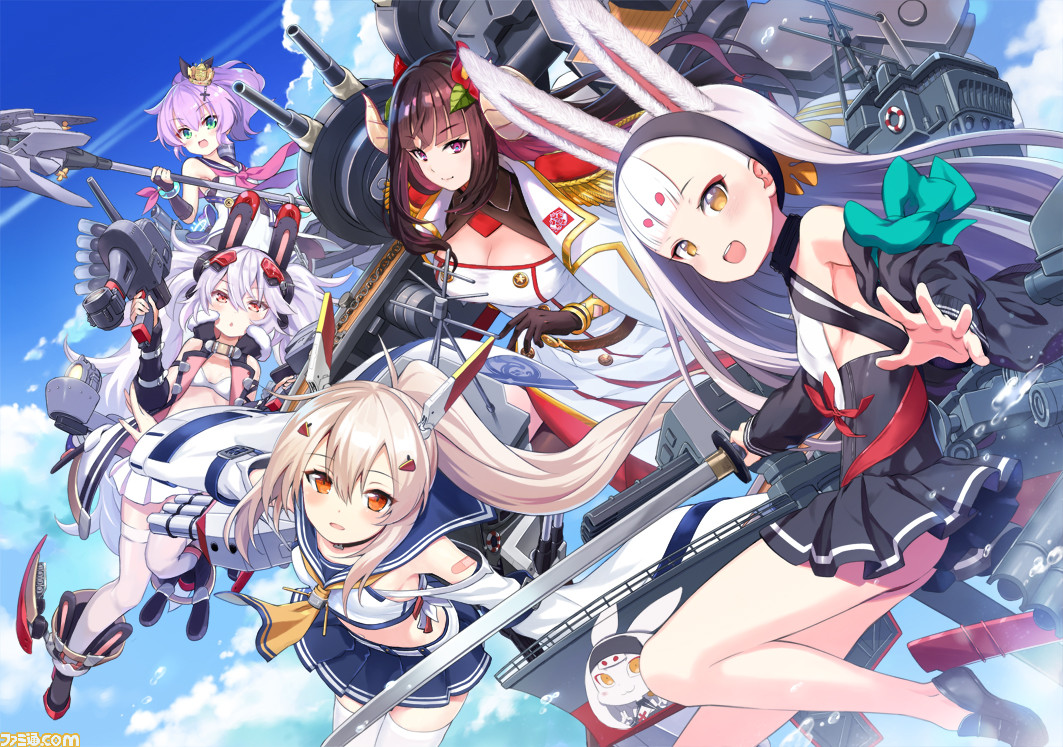 アズールレーン クロスウェーブ 新キャラ 島風 と 駿河 の情報が公開 限定版イラストや特典の特製デフォルメフィギュアも ファミ通 Com