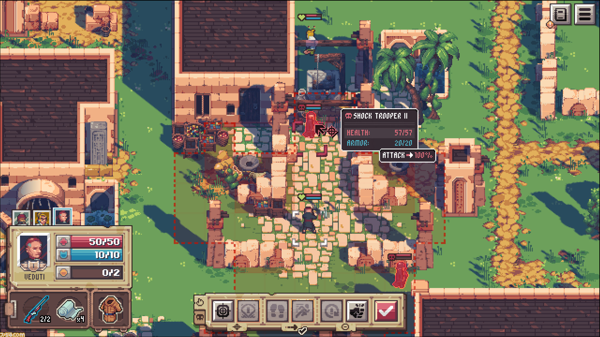 ドット絵タクティカルrpg Pathway を紹介 Ftl 風のランダムマップと Xcom 風の戦闘で何度も挑める 秘宝を巡る壮大な冒険 ファミ通 Com