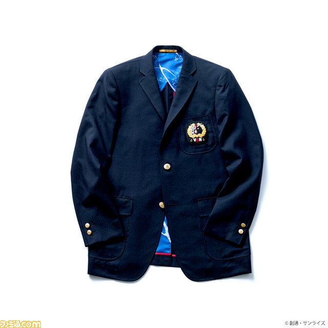 『ガンダム』とアイビーファッション“VAN”が初コラボ。ガンダムのエンブレム付きブレザーやチノパンなど全6アイテムを販売_12