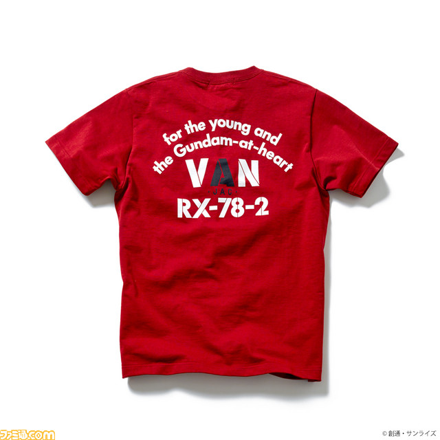 『ガンダム』とアイビーファッション“VAN”が初コラボ。ガンダムのエンブレム付きブレザーやチノパンなど全6アイテムを販売_08