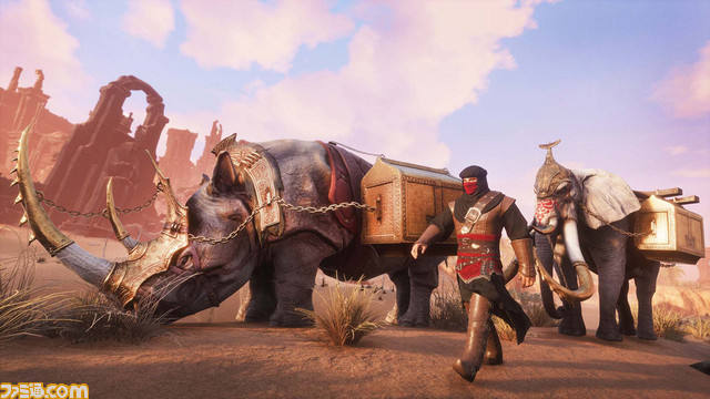 『コナン アウトキャスト』新追加DLC“トゥランの秘宝パック”でゾウやサイなど西アジアの世界観が導入! 新DLC4種セットのシーズンパスも販売スタート_02