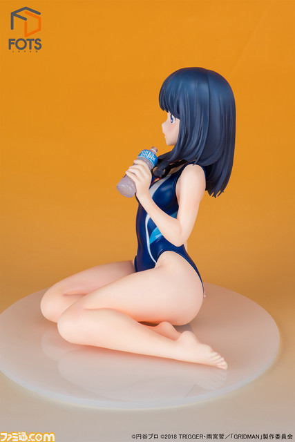 アニメ『SSSS.GRIDMAN』宝多六花の競泳水着フィギュアの予約がスタート。競泳水着特有の質感や美しく造形された身体のラインに注目_05