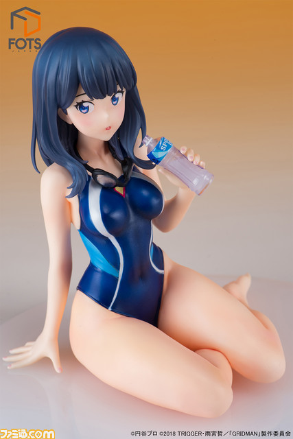 アニメ『SSSS.GRIDMAN』宝多六花の競泳水着フィギュアの予約がスタート。競泳水着特有の質感や美しく造形された身体のラインに注目_09