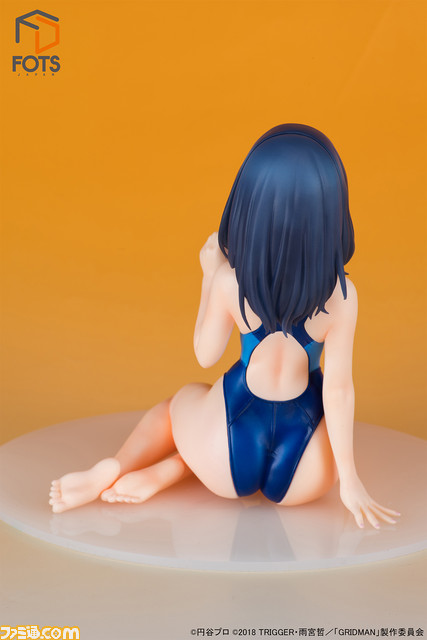 アニメ『SSSS.GRIDMAN』宝多六花の競泳水着フィギュアの予約がスタート。競泳水着特有の質感や美しく造形された身体のラインに注目_18