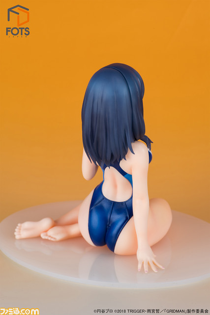 アニメ『SSSS.GRIDMAN』宝多六花の競泳水着フィギュアの予約がスタート。競泳水着特有の質感や美しく造形された身体のラインに注目_02