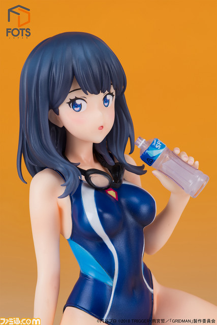 アニメ『SSSS.GRIDMAN』宝多六花の競泳水着フィギュアの予約がスタート。競泳水着特有の質感や美しく造形された身体のラインに注目_06