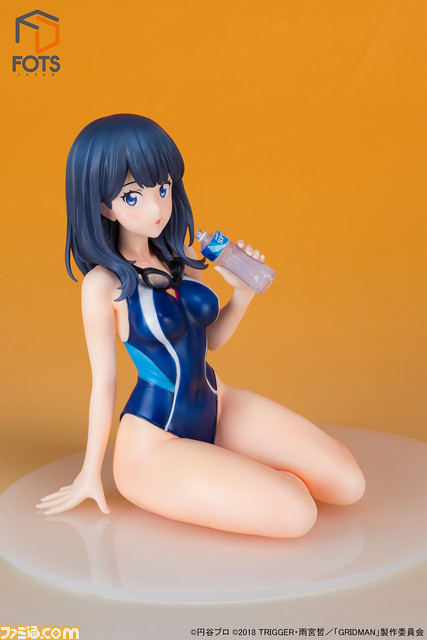 アニメ『SSSS.GRIDMAN』宝多六花の競泳水着フィギュアの予約がスタート。競泳水着特有の質感や美しく造形された身体のラインに注目_08