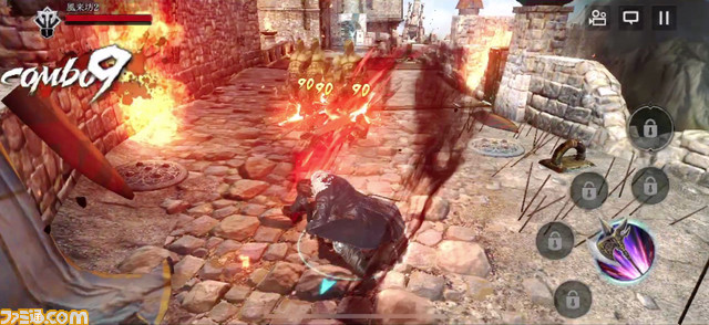 フリースタイルアクションRPG『ダークアベンジャークロス』と『サムスピ』のコラボが実現! 爽快&豪快プレイが楽しめる本作の魅力を紹介!!_09