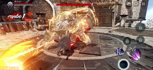 フリースタイルアクションRPG『ダークアベンジャークロス』と『サムスピ』のコラボが実現! 爽快&豪快プレイが楽しめる本作の魅力を紹介!!_11