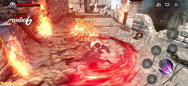 フリースタイルアクションRPG『ダークアベンジャークロス』と『サムスピ』のコラボが実現! 爽快&豪快プレイが楽しめる本作の魅力を紹介!!_08