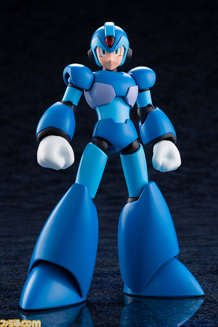 『ロックマンX』主人公・エックスが25年の時を経てプラモデル化！差し替え用の顔パーツ3種やエックスバスターなど、付属品も充実_01