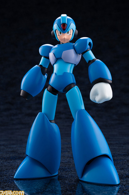 『ロックマンX』主人公・エックスが25年の時を経てプラモデル化！差し替え用の顔パーツ3種やエックスバスターなど、付属品も充実_02