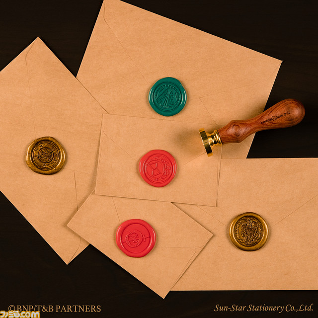 『TIGER & BUNNY』の世界観をモチーフにした“封蝋”が登場!“女神像”や虎徹&バーナビーの“思い出のピンズ”など、デザインは5種類_07