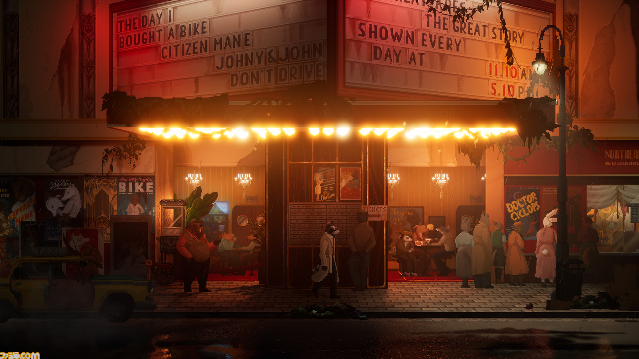 ハードボイルドなアライグマ探偵が主人公の推理アドベンチャー Backbone のpc英語版デモが公開 製品版は日本語にも対応予定 ゲーム エンタメ最新情報のファミ通 Com