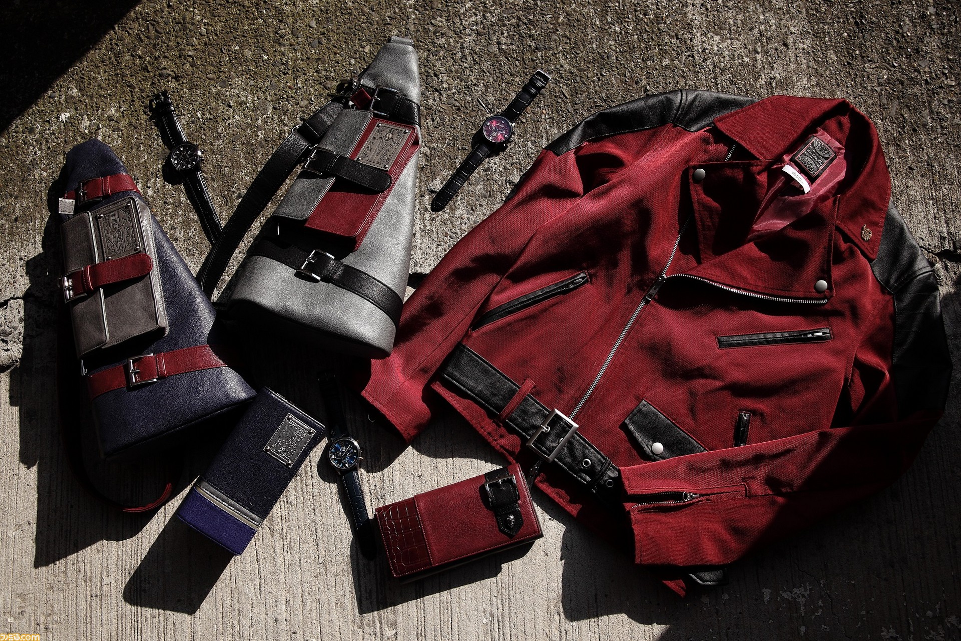 デビル メイ クライ』ネロ、ダンテ、Vをイメージしたアウターや腕時計