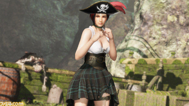 『DOA6』DLC第3弾“七つの海のパイレーツコスチューム vol.1”が配信開始!海賊たちになりきってバトルを楽しもう_09