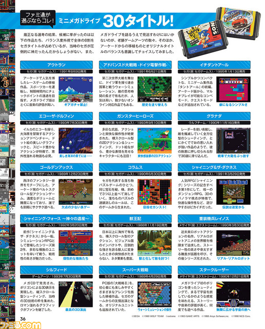“メガドライブミニ”収録タイトルのファミ通予想的中率は? 当時の掲載記事と収録タイトルを照らし合わせる!_08