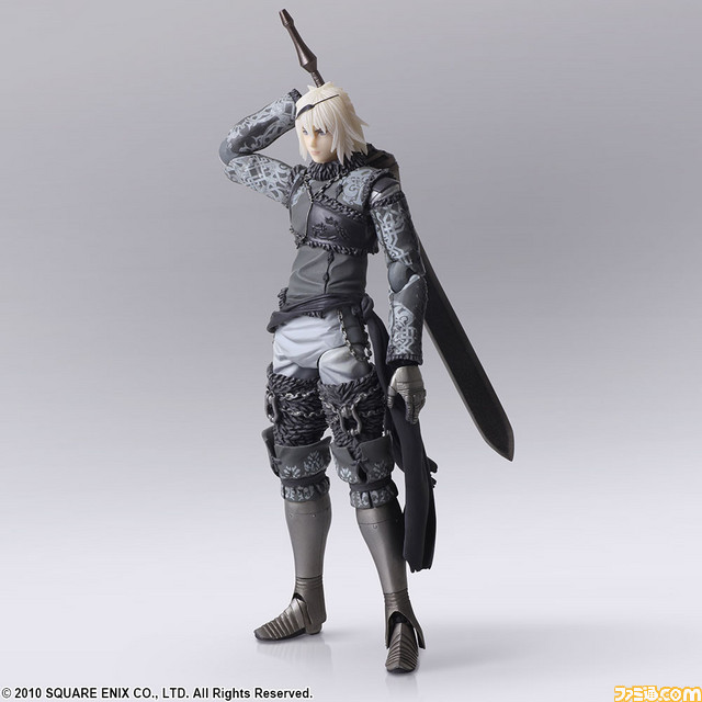『ニーア レプリカント』ニーア&エミールのアクションフィギュア発売決定!白の書や両手剣など、付属品も充実_01