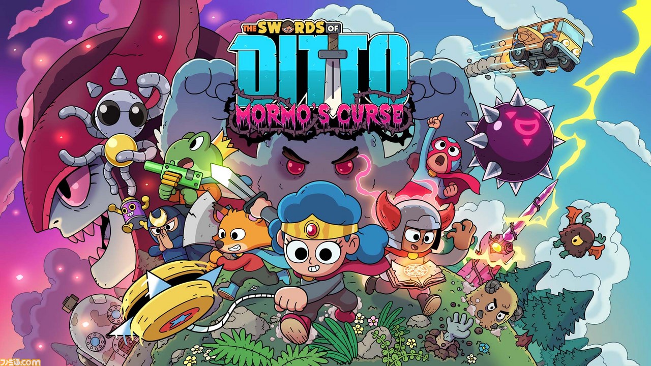 ゲームオーバーでつぎの世代へ 世代交代をしながら魔女に挑むアクションrpg The Swords Of Ditto Mormo S Curse のswitch版が配信開始 ファミ通 Com