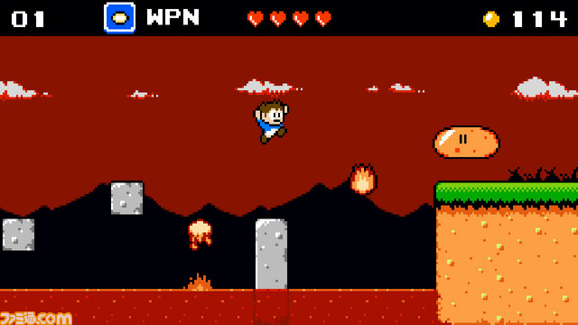 『Venture Kid』昔懐かしの8bit風2DアクションゲームがSwitchで発売！_02