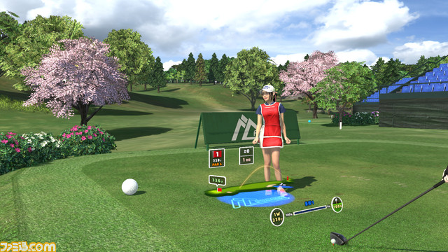 『みんなのGOLF VR』無料体験版が5月21日より配信決定!“練習場”でティショット、アイアン、パターの練習が可能_06