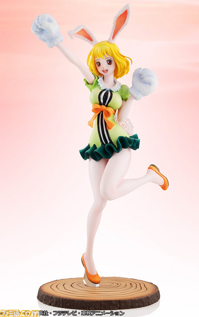 『ワンピース』キュートな笑顔＆ポージングのキャロットが立体化！　森の切り株をイメージした専用台座や着脱式の手袋が付属_08