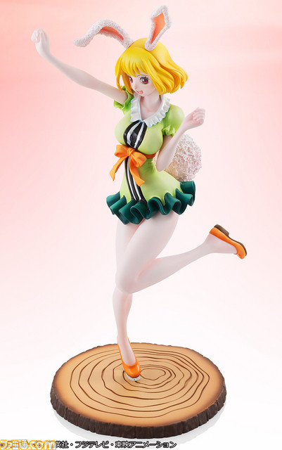 『ワンピース』キュートな笑顔＆ポージングのキャロットが立体化！　森の切り株をイメージした専用台座や着脱式の手袋が付属_09